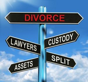 divorce signs in california
